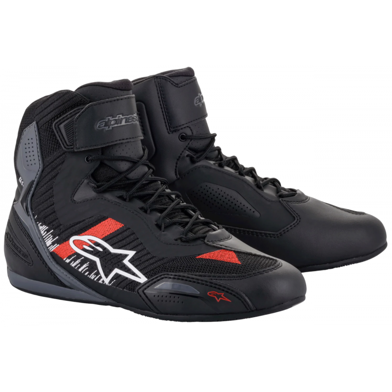 Мотоботы Alpinestars Faster-3 Rideknit Black/Grey/Red купить от 9